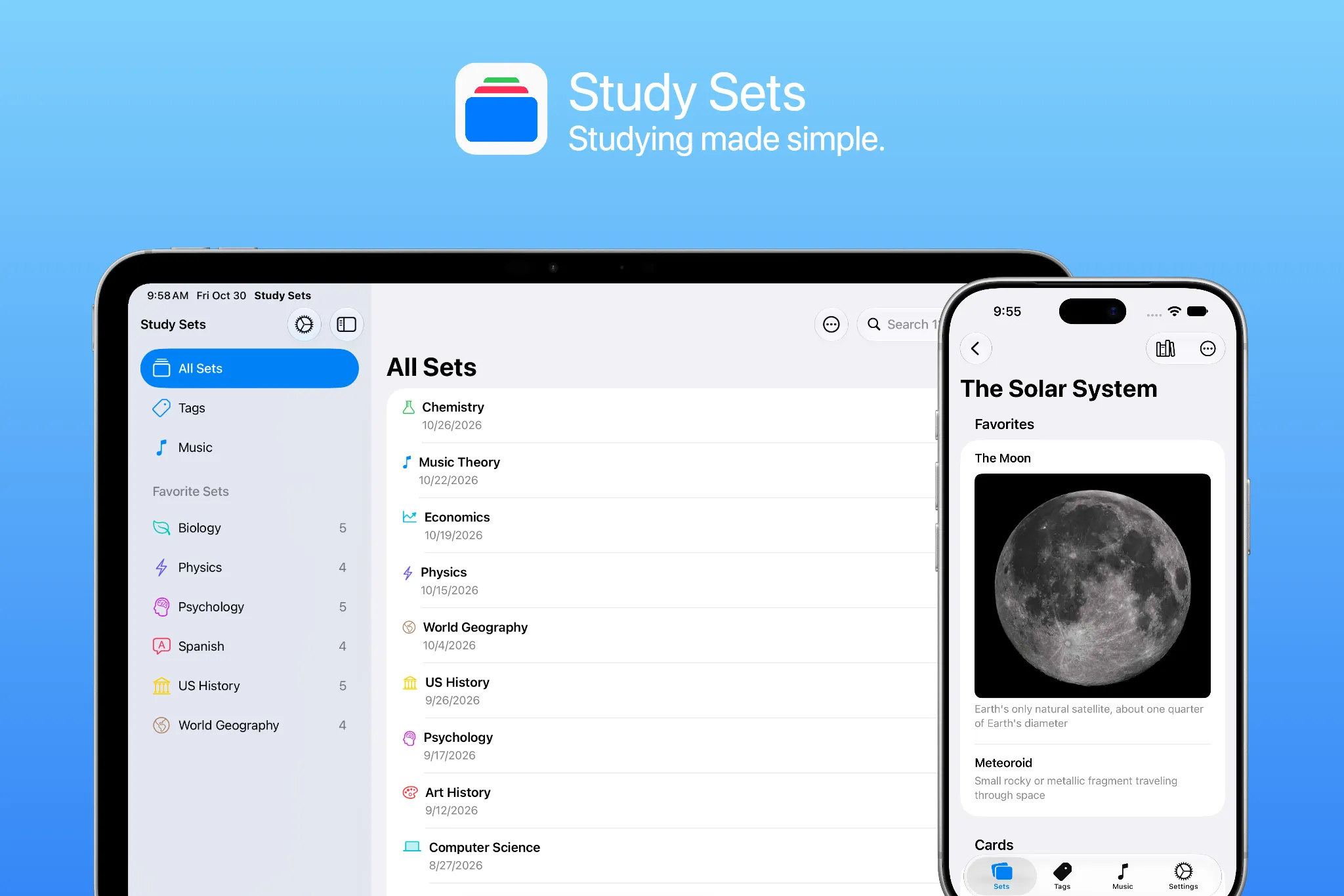 Study Sets