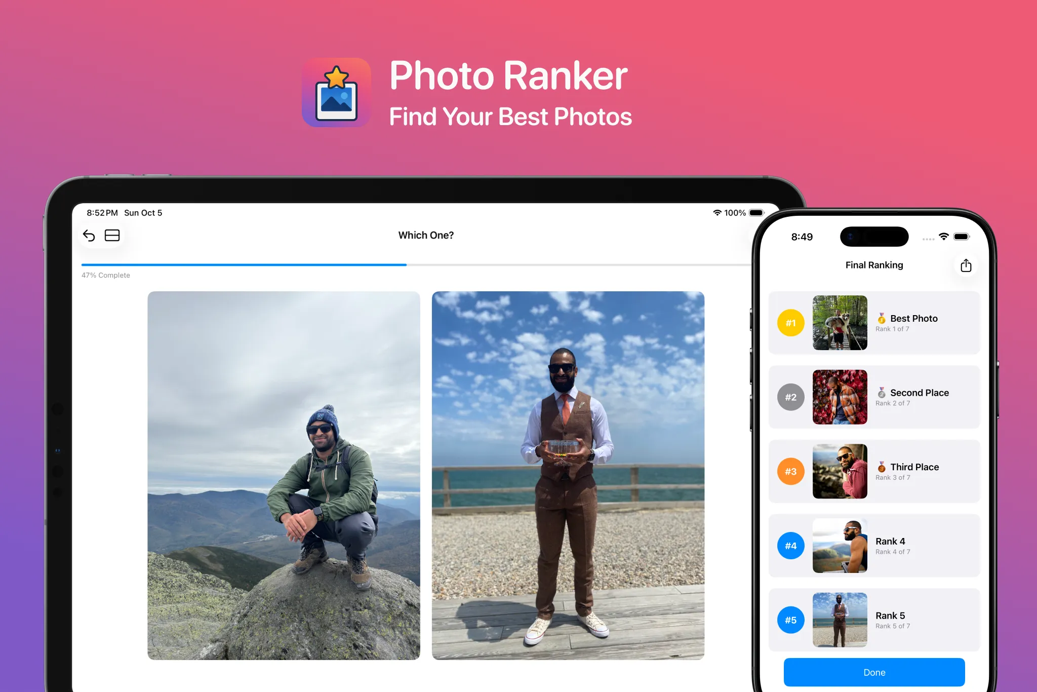 Photo Ranker